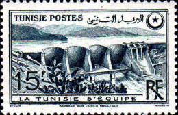 Tunisie Poste N** Yv:330 Mi:356 La Tunisie S'équipe - Nuevos