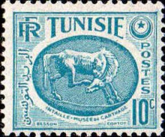 Tunisie Poste N** Yv:337A/345B Intaille Du Musée De Carthage - Neufs