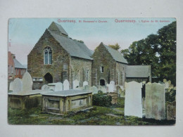 Guernesey - L'Eglise De St Samson ( Cimetière ) - Autres & Non Classés