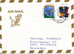 U.A.E. Dubai Air Mail Cover Sent To Denmark 2002 Topic Stamps - Dubai