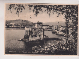 RAPALLO GENOVA  CASTELLO MEDIOEVALE VG FRANCOBOLLO INTERESSANTE - Genova (Genoa)