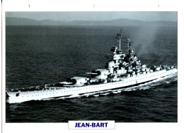 Fiche Navires De Guerre Navires De Ligne FRANCE  1942/1956  - JEAN BART - Other & Unclassified