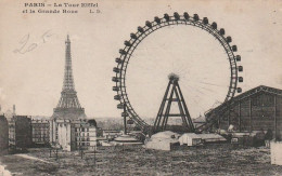 *** 75  ***  PARIS La Tour Eiffel Et La Grande Roue   TTB - Sonstige Sehenswürdigkeiten