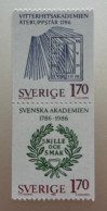 Timbres Suède Se-tenant 20/02/1986 1,70 Couronnes Neuf N°FACIT 1400-1399 - Unused Stamps