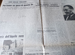 ECO DI BIELLA 2/8/1976 CASTELLENGO COGGIOLA PRAY NETRO OCCHIEPPO INFERIORE CREVACUORE - Autres & Non Classés