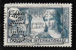 1 04	20	15	N°	336	Perforé	-	CFM 120	-	Cie FRANCAISE Des METAUX - Used Stamps