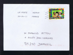 Gc8649 FRANCE "UNICEF" 1946-1996 Children Young Boys Enfance Youth  Mailed DRAVEIL - Altri & Non Classificati