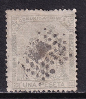 1873 HISPANIA. 1 PTA USADO. VER - Usati