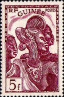 Guinée Poste N** Yv:144 Mi:158 Jeune Femme Indigène - Unused Stamps