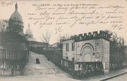 *** 75  *** PARIS  La Rue De La Bonne à Montmartre Précurseur Timbré TTBE - Andere Monumenten, Gebouwen
