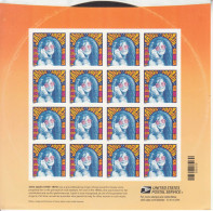 2014 United States Janis Joplin 1960's Rock Music Miniature Sheet Of 16 MNH @ BELOW FACE VALUE - Nuevos