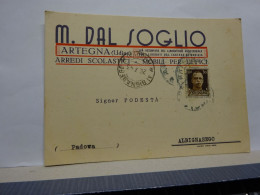 ARTEGNA   ---- UDINE  ---  M. DAL SOGLIO  --ARREDI SCOLASTICI - Udine