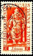 Inde Poste Obl Yv:249 Mi:294 Gardien De Temple (TB Cachet Rond) - Gebraucht