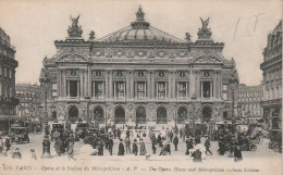 *** 75  *** PARIS  L'opéra écrite TTB - Andere Monumenten, Gebouwen