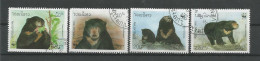 Lao 1994 WWF Malayan Bear  Y.T. 1139/1142 (0) - Laos