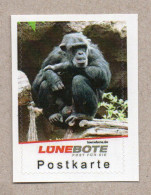 X02] BRD - Privatpost Lünebote  - Bonobo (Pan Paniscus) - Posta Privata & Locale