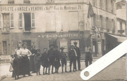 75 Paris XI, Rue Des Boulets, Carte Photo, Salon De Coiffure, D 11.127 - Paris (11)