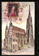 AK Wien, Stephansdom Mit Madonna  - Altri & Non Classificati