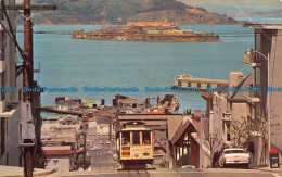 R137738 Cable Car On San Francisco Hill. John H. Atkinson. Plastichrome. 1968 - World