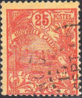 Nle-Calédonie Poste Obl Yv: 117 Mi:114 Rade De Nouméa (TB Cachet Rond) - Used Stamps