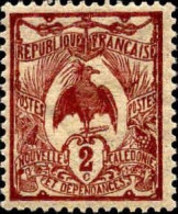 Nle-Calédonie Poste N** Yv:  89 Mi:86 La Cagou (Dent 1 Peu Courte) - Unused Stamps