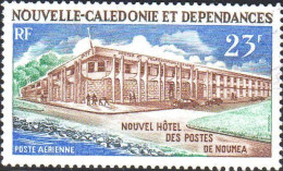 Nle-Calédonie Avion Obl Yv:134 Mi:524 Nouvel Hôtel Des Postes De Nouméa (cachet Rond) - Gebraucht