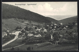 AK Agnetendorf /Riesengebirge, Ortsansicht Aus Der Vogelschau  - Schlesien