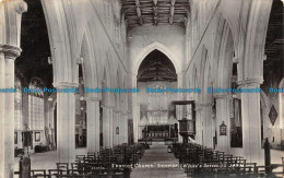 R137763 Thaxted Church. Interior. Whites Series. Norvic Mill Real Photo Series - World