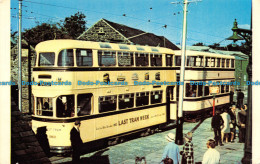 R137767 Sheffield 510. Sheffields Last Tram Together With Sheffield 264 At The T - World