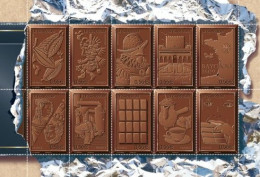 Feuillet F4357 Chocolats Année 2009 Classeur Bordeaux - Ungebraucht