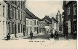 Bilsen La Rue Du Pont Circulée En 1906 - Bilzen