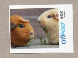 X02] BRD - Privatpost CITIPOST  - Meerschweinchen (Cavia) - Privados & Locales