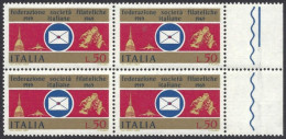 1969 Italia 1114 FSSI Quartina BF Mnh** - 1961-70:  Nuevos