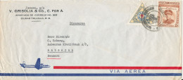 Dominican Air Mail Cover Sent To Denmark 1960 - Dominican Republic