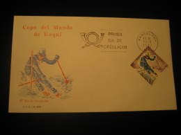 Barcelona 1977 Sierra Nevada Granada Ski Skiing World Cup Fdc Cover Spain - Skiing