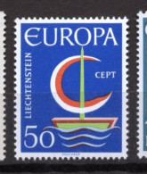 (alm10) EUROPA CEPT  1966 Xx MNH  LIECHTENSTEIN - Vrac (max 999 Timbres)