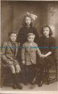 R137903 Old Postcard. Four Kids. Vaudeville - World