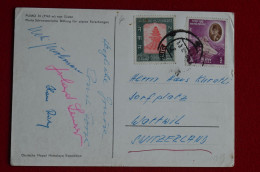 1962 First Successful Ascent Of Pumori Signed G. Lenser +3 Climbers Mountaineering Himalaya Escalade Alpiniste - Deportivo