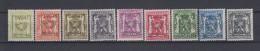 BELGIË - OBP - 1945 - PRE 538/46  (type D Nr 29) (MOOI) - (*) - Typos 1936-51 (Petit Sceau)