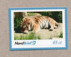 X03] BRD - Privatpost Nordbrief  - Tiger (Panthera Tigris) - Posta Privata & Locale