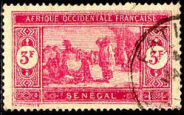 Sénégal Poste Obl Yv:109 Mi:113 Marché Indigène (Beau Cachet Rond) - Used Stamps