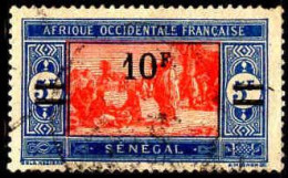 Sénégal Poste Obl Yv:100 Mi:100 Marché Indigène (cachet Rond) - Usados