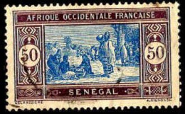 Sénégal Poste Obl Yv: 65 Mi:65 Marché Indigène (cachet Rond) - Oblitérés