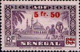 Sénégal Poste N** Yv:193 Mi:228 Mosquée De Djourbel (G.trop.) - Unused Stamps