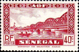 Sénégal Poste N** Yv:123 Mi:128 Pont Faidherbe - Nuevos