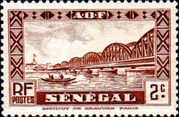 Sénégal Poste N** Yv:115 Mi:119 Pont Faidherbe - Ungebraucht