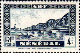 Sénégal Poste N* Yv:116 Mi:121 Pont Faidherbe (sans Gomme) - Nuevos