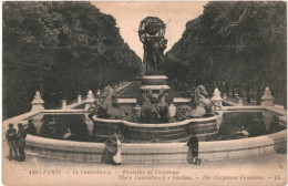 CPA Carte Postale France Paris Jardin Du Luxembourg Fontaine Carpeaux   VM81215 - Parcs, Jardins