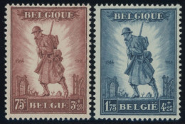 BELGIEN 342/3 **, 1932, Infanterie, Pracht, Mi. 400.- - Sonstige & Ohne Zuordnung