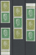 ZUSAMMENDRUCKE S 42-45 **, 1932, Reichspräsidenten, Alle 4 Senkrechten Zusammendrucke, Postfrisch, Pracht, Mi. 135.- - Zusammendrucke